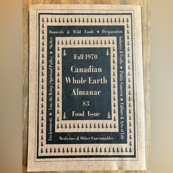 Other - Canadian Whole Earth Almanac Fall 1970